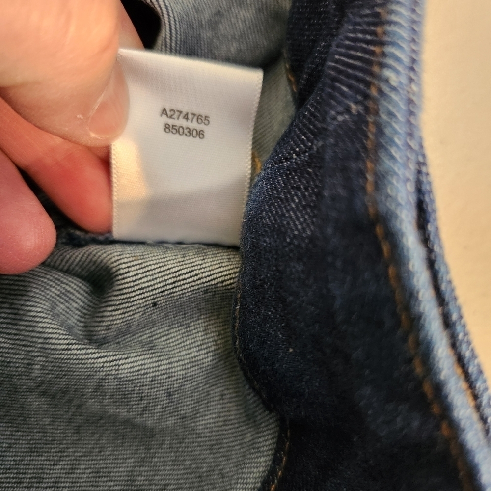 Isaac Mizrahi Jacket Classic Blue Jean Jacket, Sz 20W - Picture 13 of 13